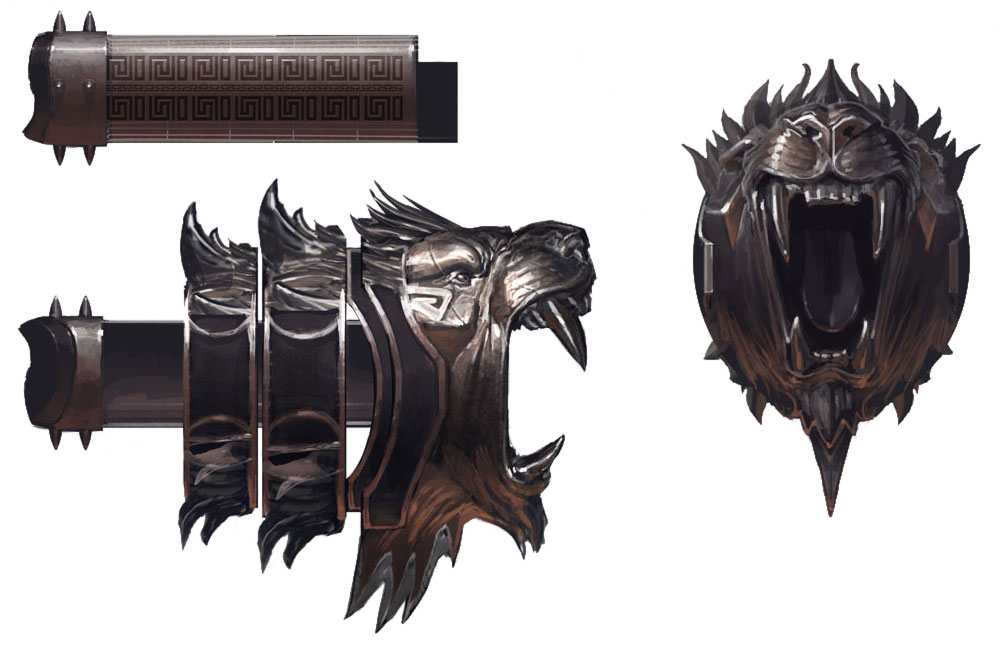 Nemean Cestus Art from God of War III