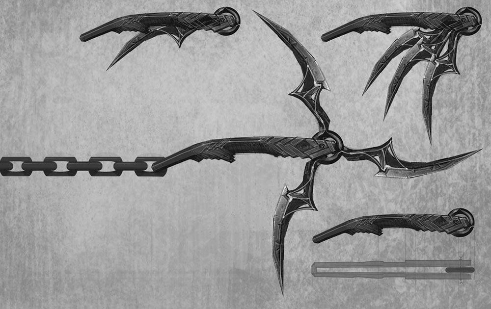 Nemesis Whip Art from God of War III