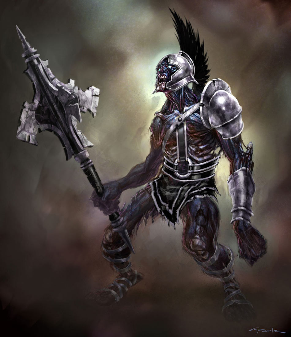 Olympus Sentry Art from God of War III