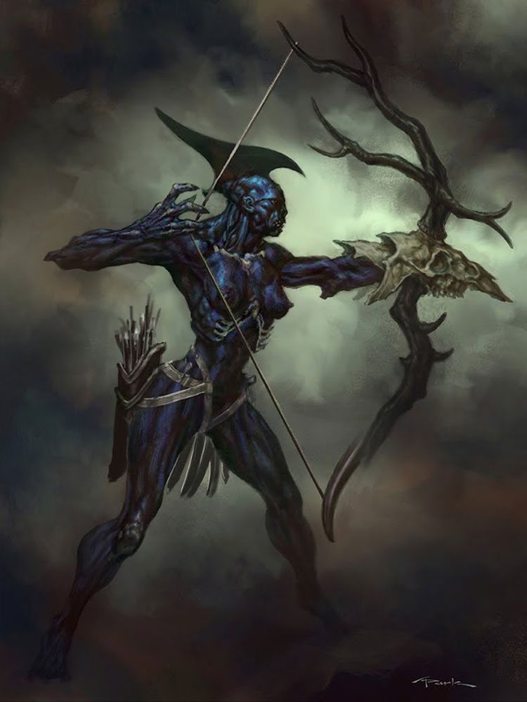 Sentry Archer Art from God of War III