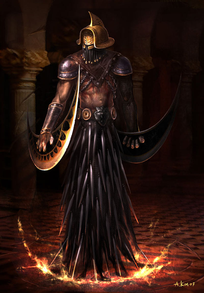 Wraith Art from God of War III
