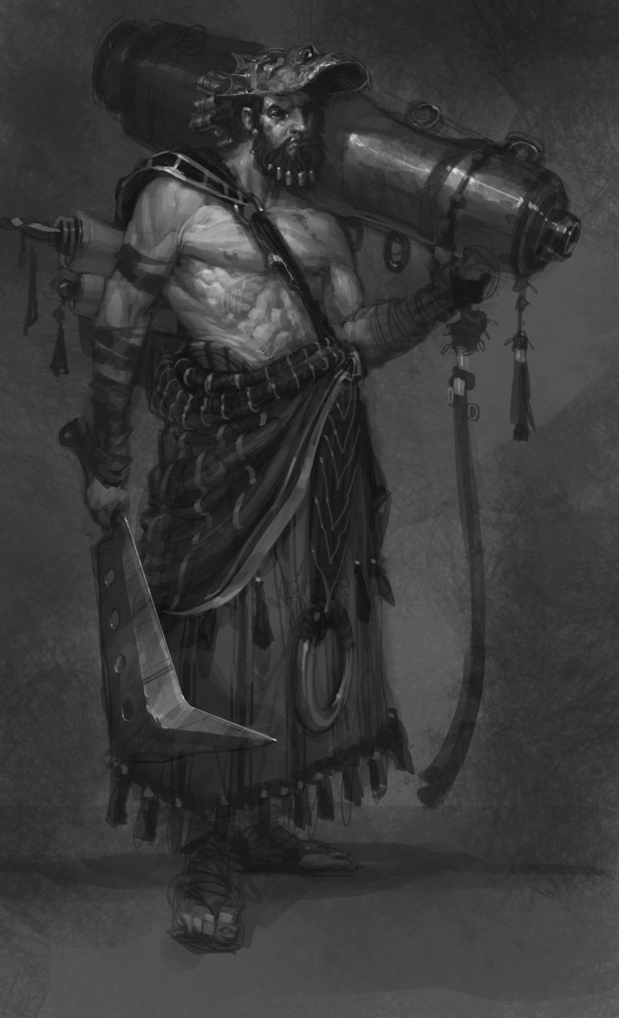 Archimedes Art from God of War: Ascension