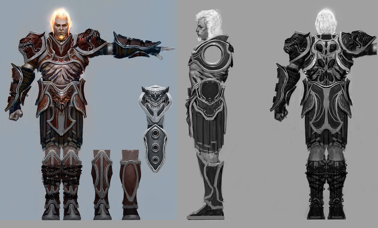 Ares Armor, God Mode Art from God of War: Ascension