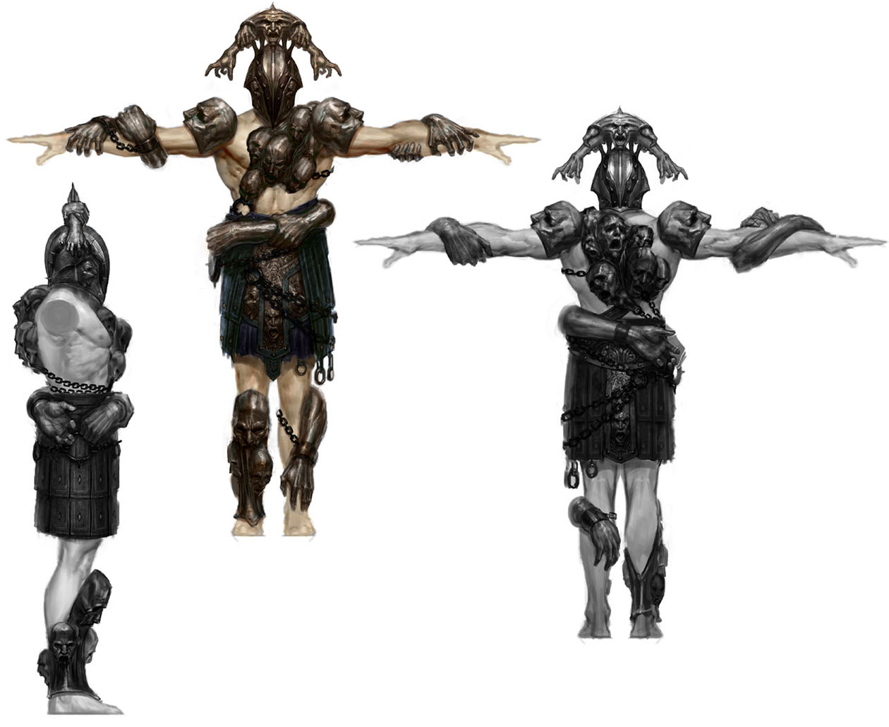 Armor of Phobos Art from God of War: Ascension