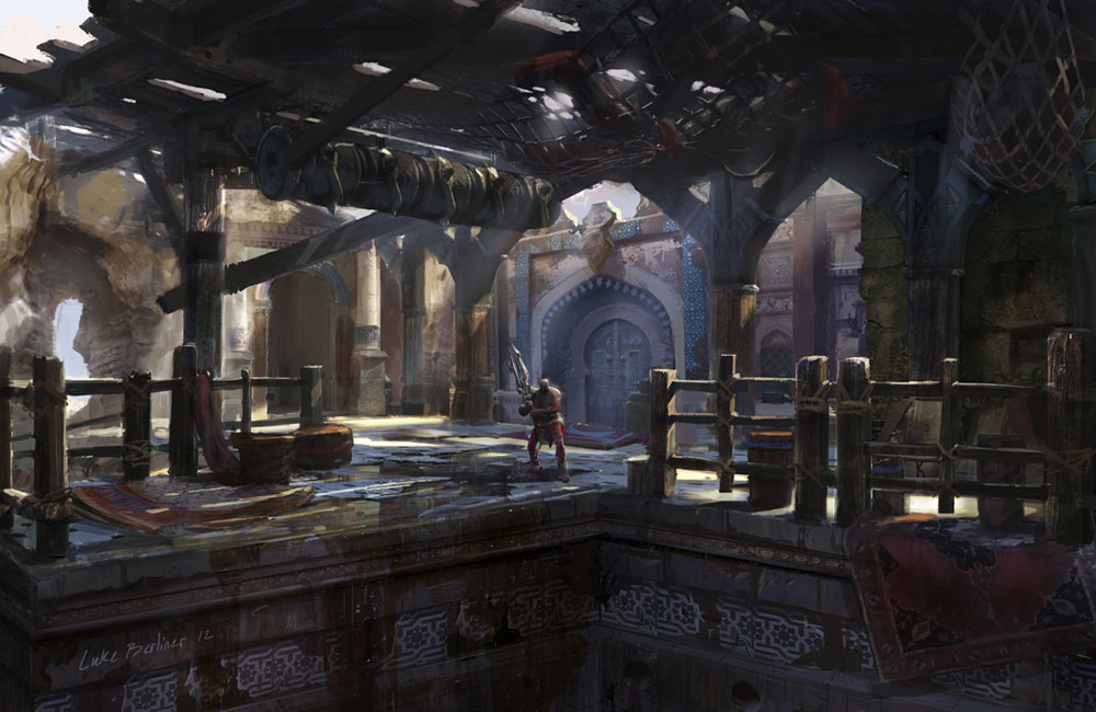 Canyon Multiplayer Art from God of War: Ascension