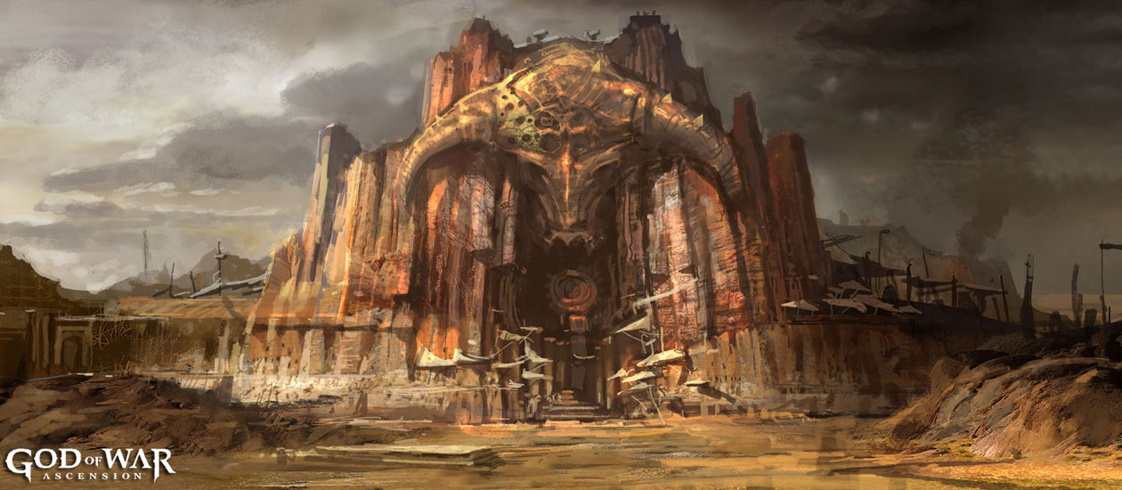 Environment Landscape Art from God of War: Ascension
