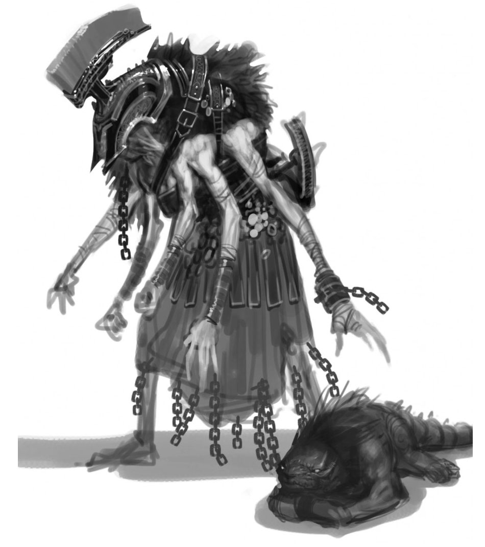 Megaera Early Design Art from God of War: Ascension