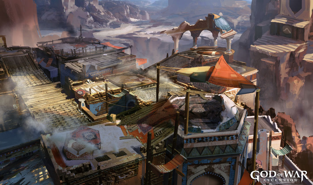Multiplayer Environment Art from God of War: Ascension