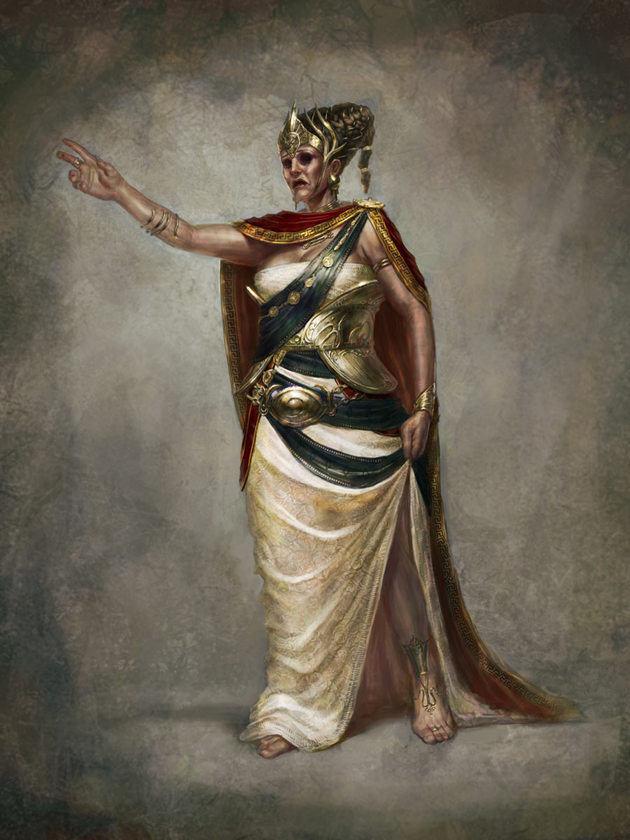 Oracle Art from God of War: Ascension