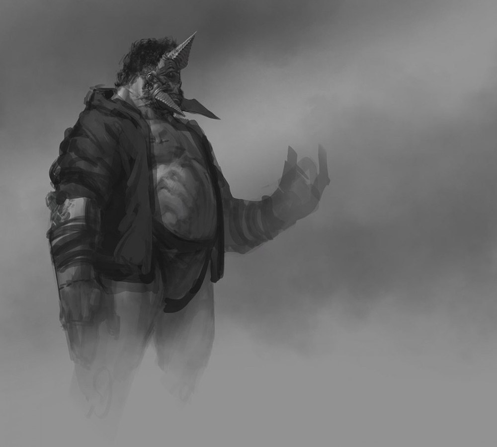 Polyphemus Sketch from God of War: Ascension