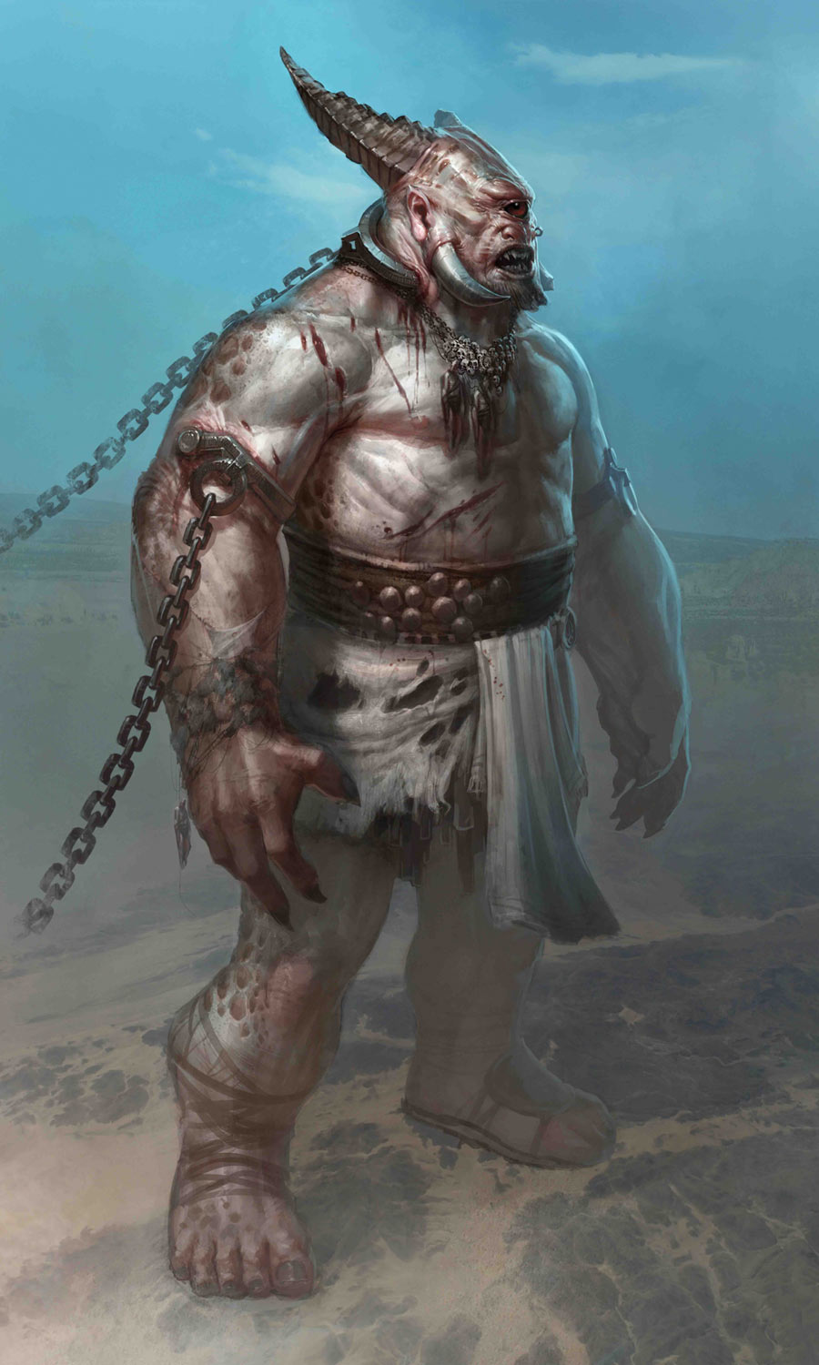 Polyphemus Art from God of War: Ascension