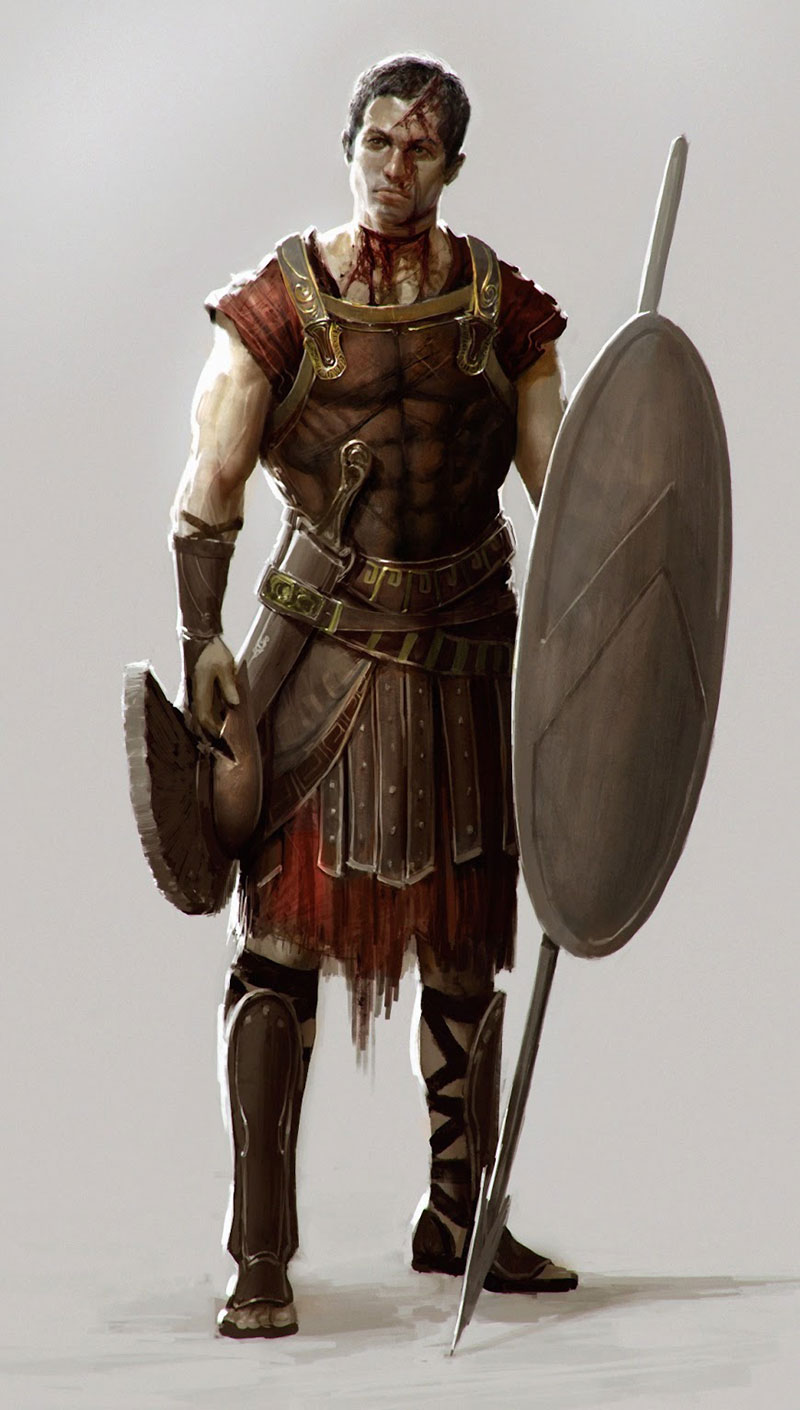 Spartan Art from God of War: Ascension