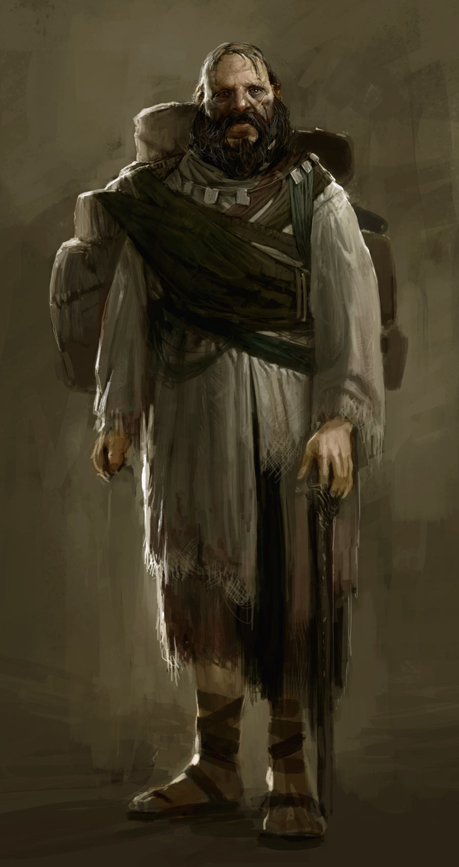Traveler Art from God of War: Ascension