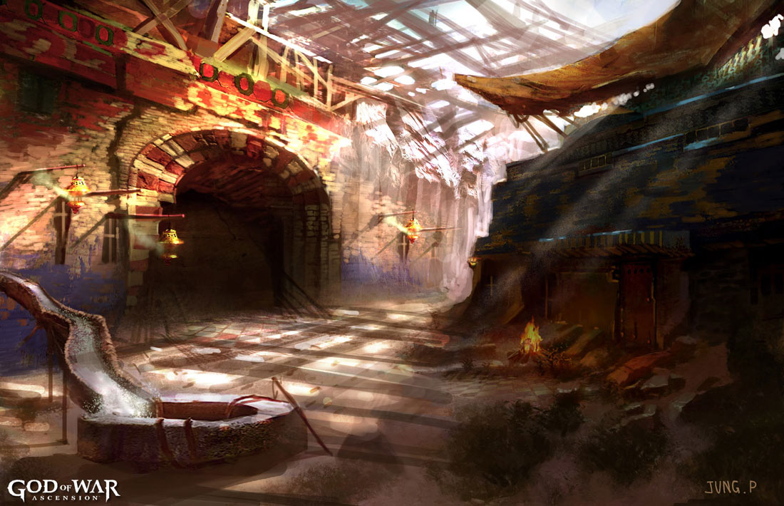 Well Art from God of War: Ascension