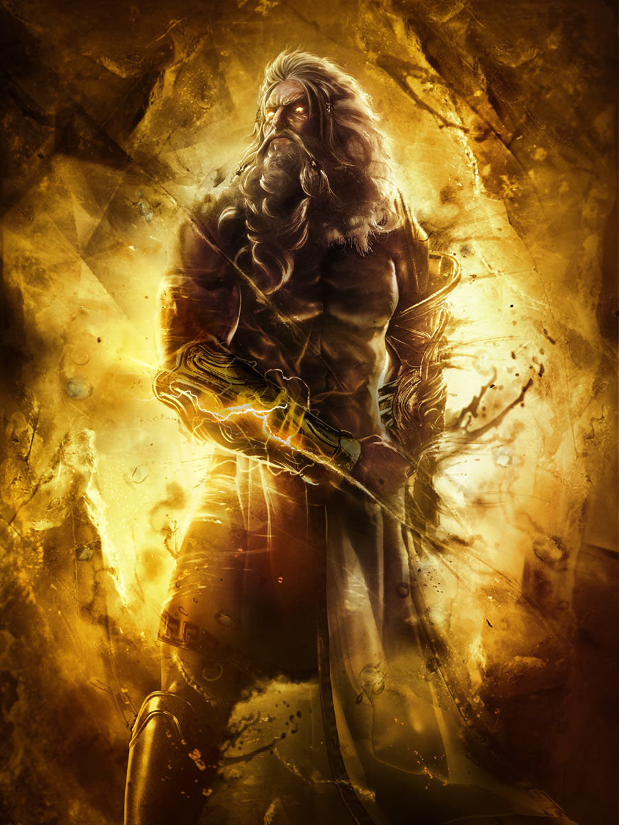 Zeus Art from God of War: Ascension