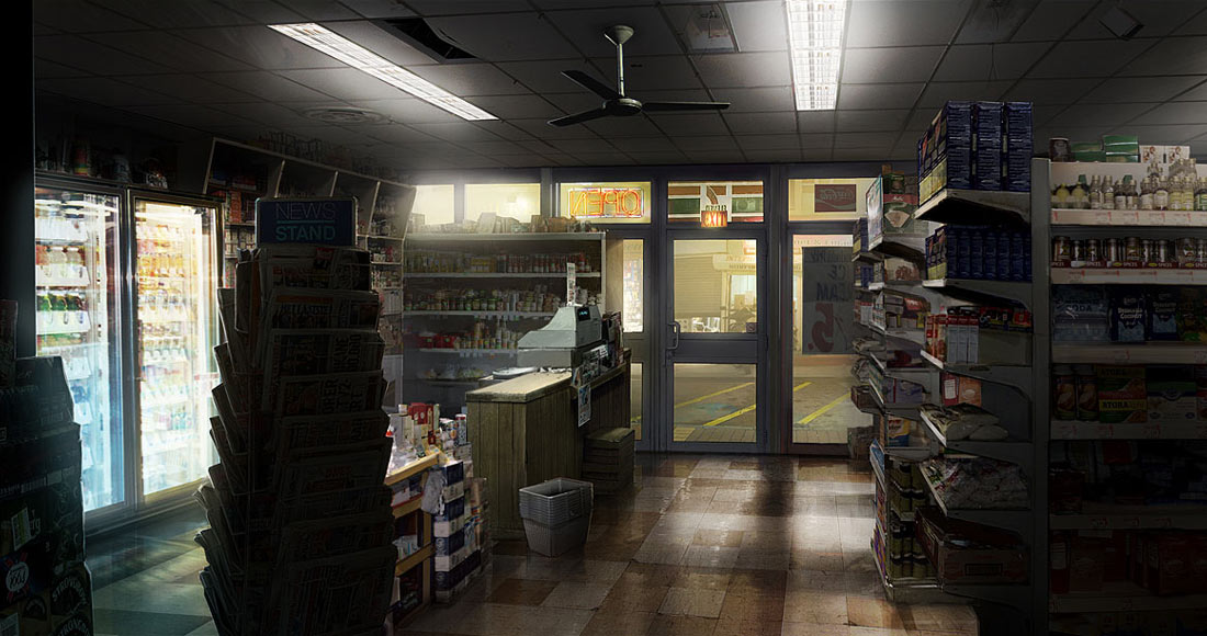 Grocery Shop Art from Heavy Rain