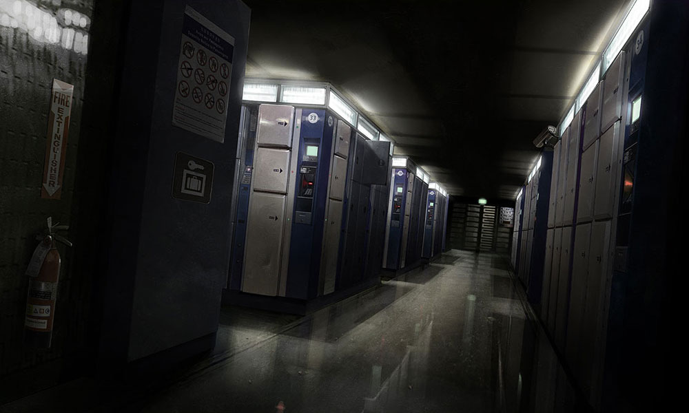 Lockers Art from Heavy Rain