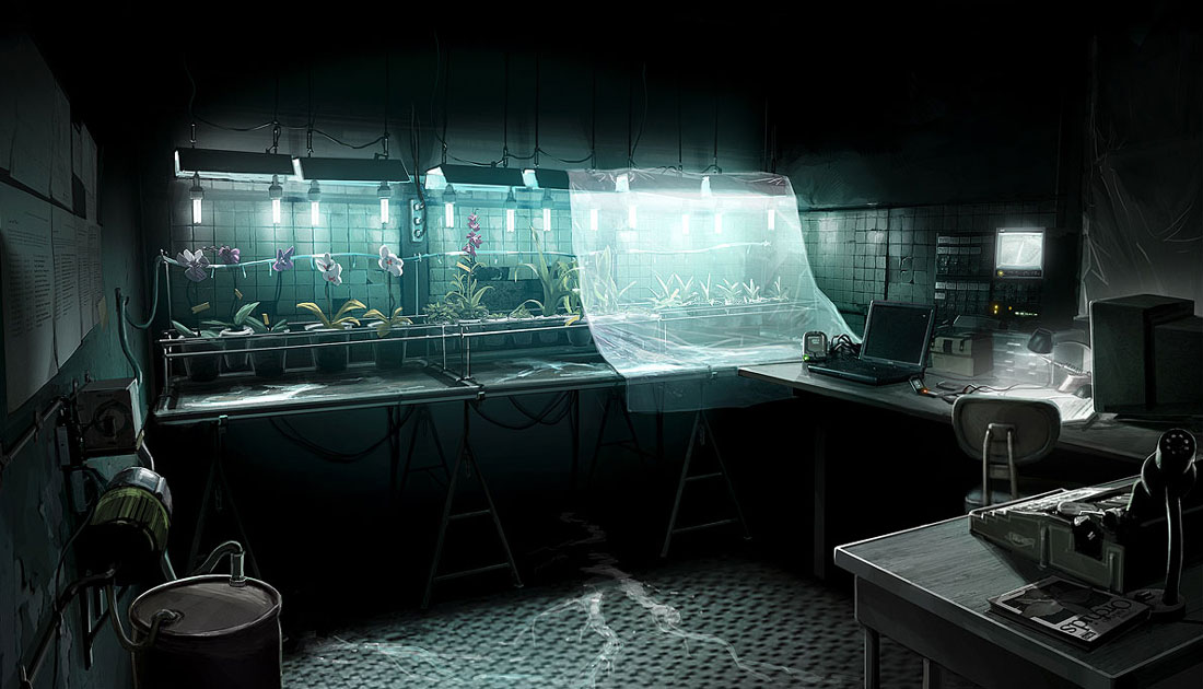 Secret Room Art from Heavy Rain