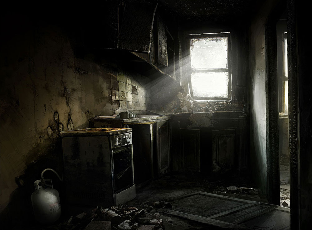 The Lizard, Kitchen Art from Heavy Rain