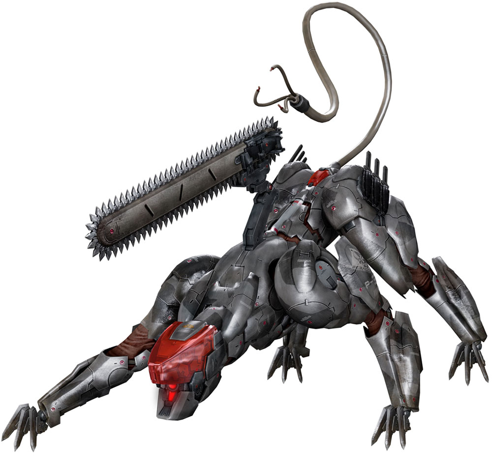 Blade Wolf Art from Metal Gear Rising: Revengeance