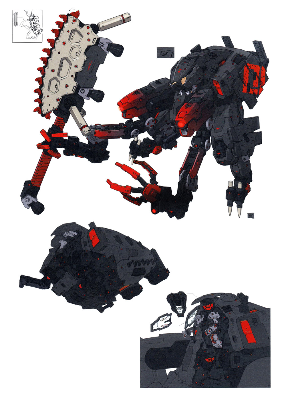 Khamsin Concept Art from Metal Gear Rising: Revengeance