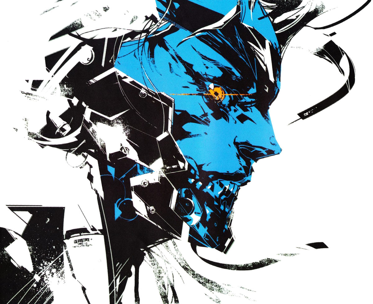 Raiden Face Illustration from Metal Gear Rising: Revengeance