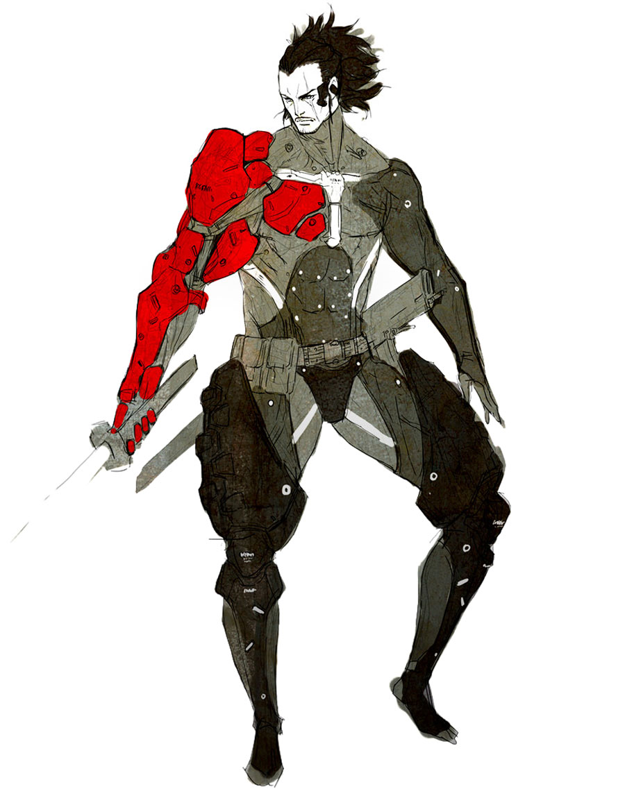 Samuel Concept Art from Metal Gear Rising: Revengeance