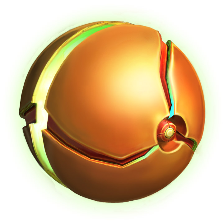 Morph Ball Art from Metroid Prime