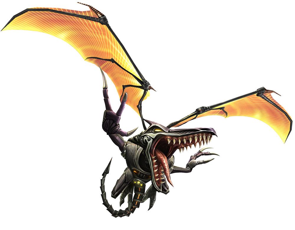 Ridley Art from Metroid Prime