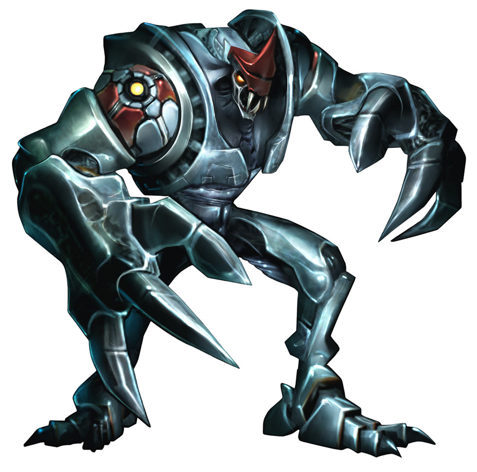 Space Pirate Art from Metroid Prime