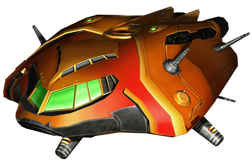 Starship Art from Metroid Prime