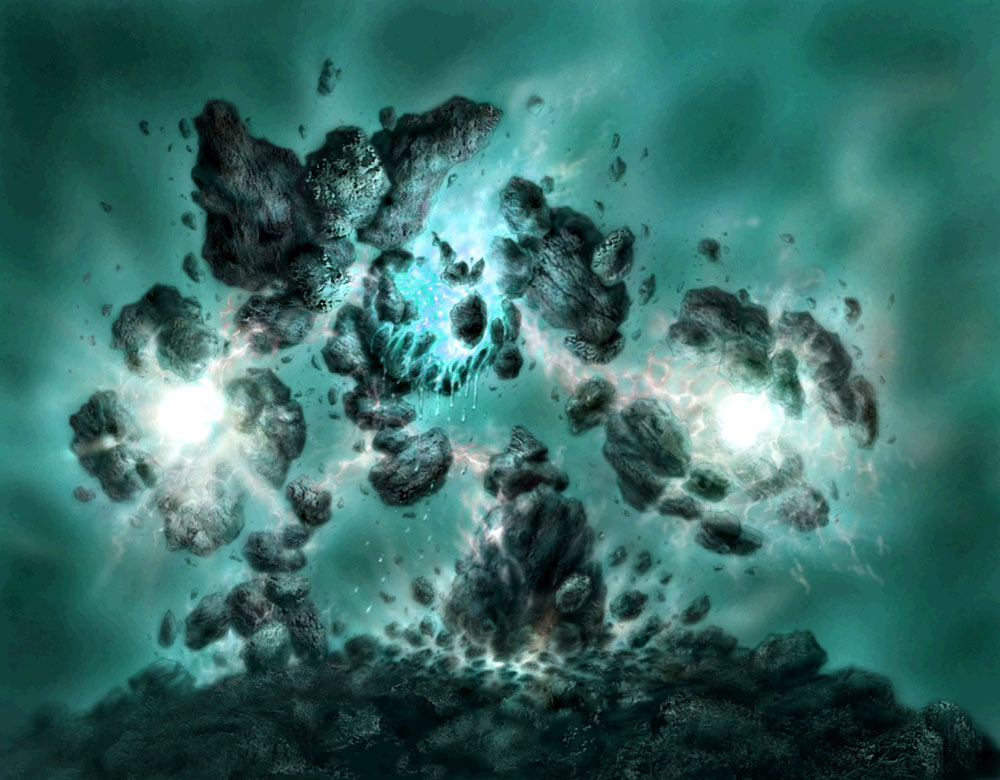 Thardus Art from Metroid Prime