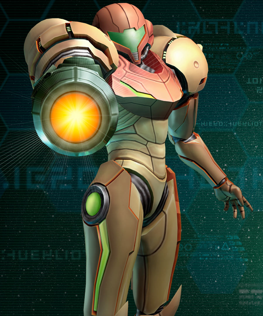 Samus Cannon Power Up Art from Metroid Prime 3: Corruption