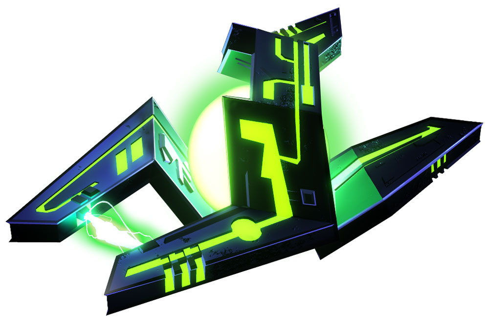 Sylux Lockjaw Form Art from Metroid Prime Hunters