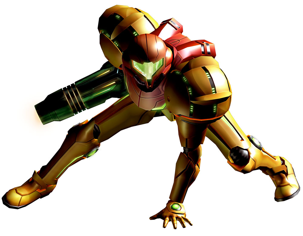 Samus Aran Art from Metroid Prime Hunters