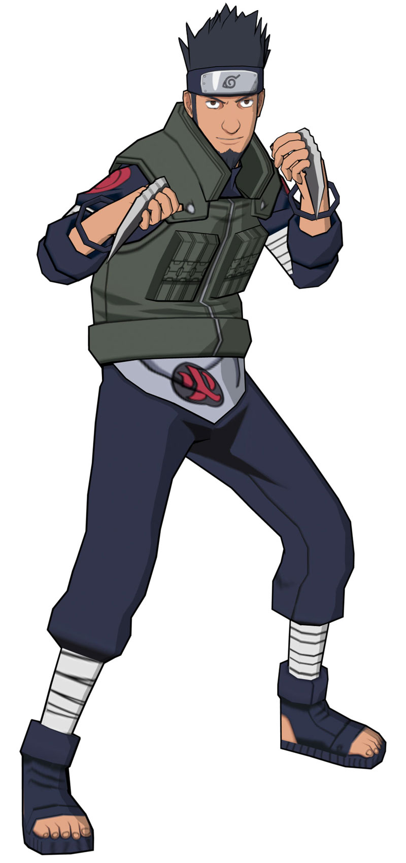 Asuma Sarutobi Art from Naruto Shippuden: Clash of Ninja Revolution III