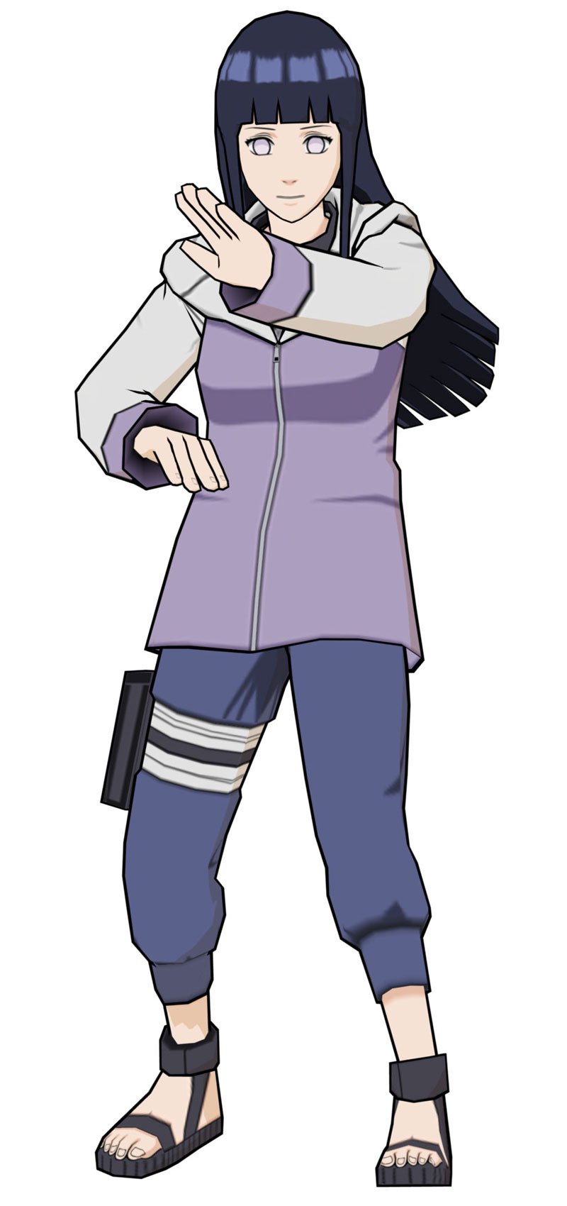 Hinata Hyuga Art from Naruto Shippuden: Clash of Ninja Revolution III