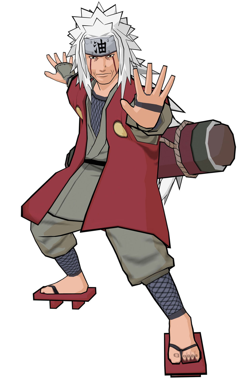 Jiraiya Art from Naruto Shippuden: Clash of Ninja Revolution III