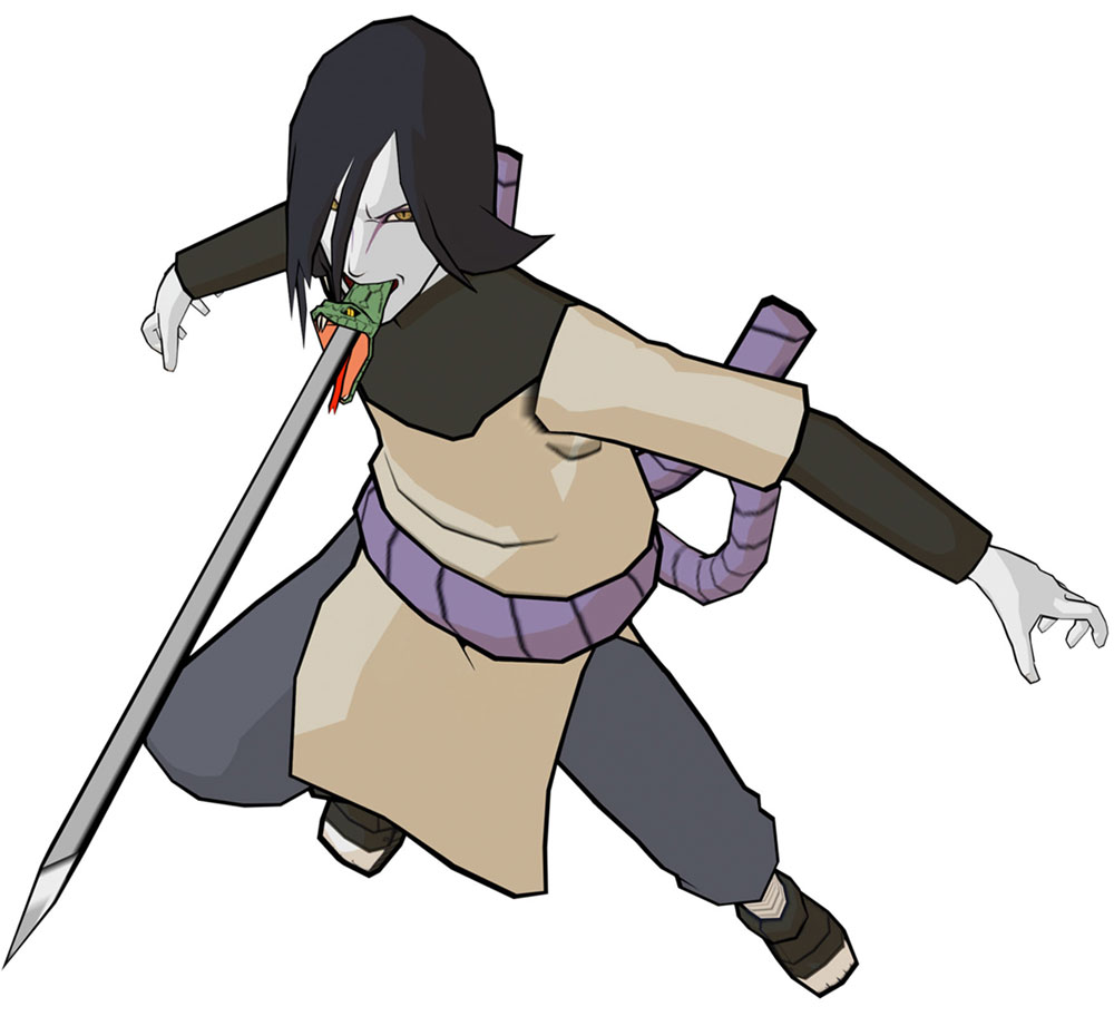Orochimaru Art from Naruto Shippuden: Clash of Ninja Revolution III