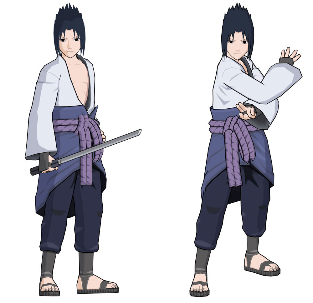Sasuke Uchiha Art from Naruto Shippuden: Clash of Ninja Revolution III