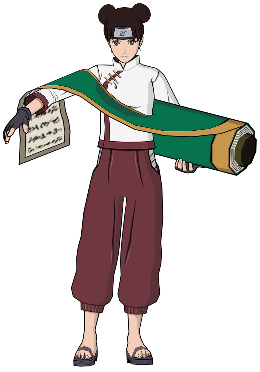 Tenten Art from Naruto Shippuden: Clash of Ninja Revolution III