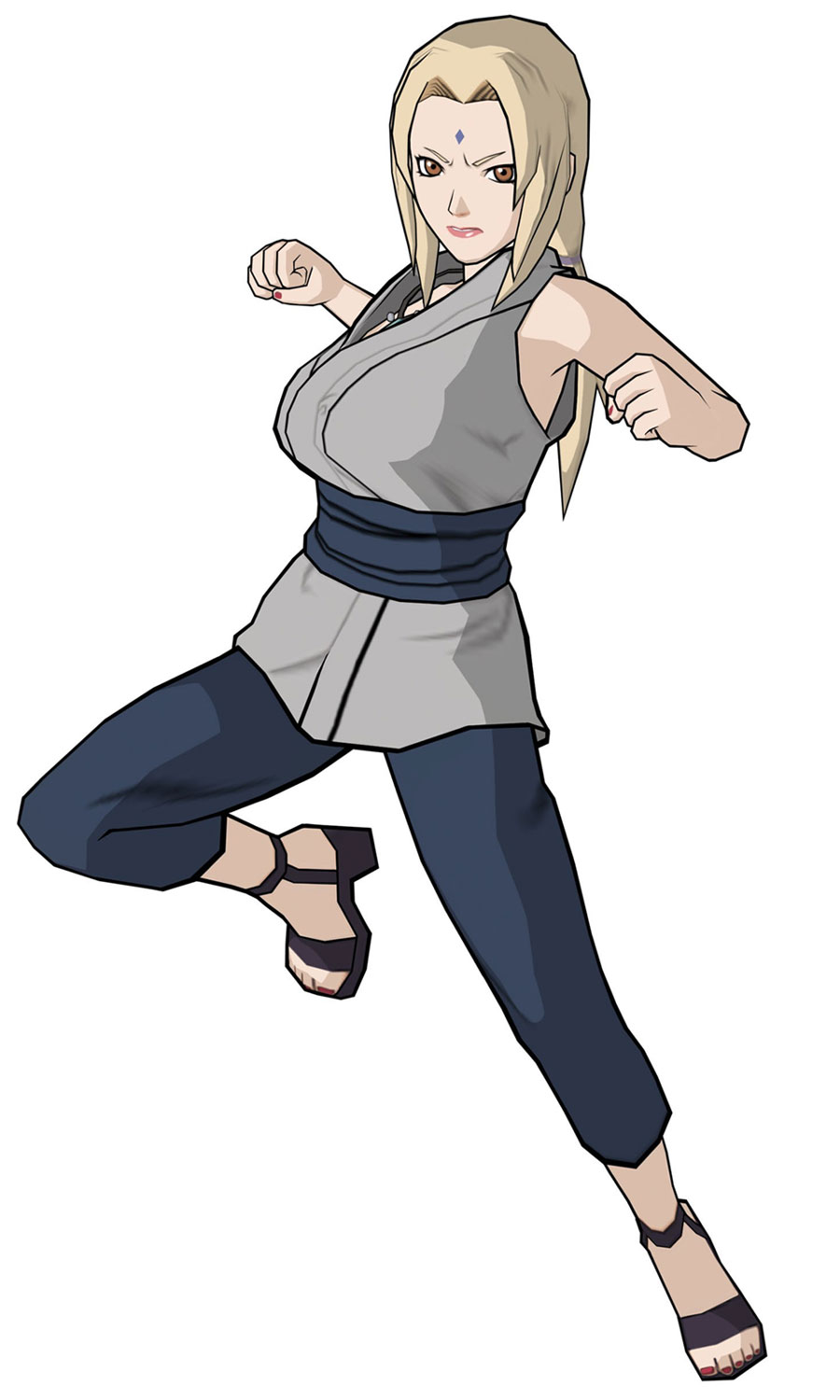 Tsunade Art from Naruto Shippuden: Clash of Ninja Revolution III
