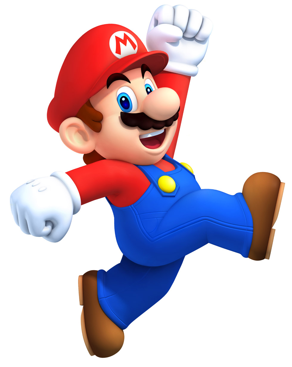 Mario Art from New Super Mario Bros. 2