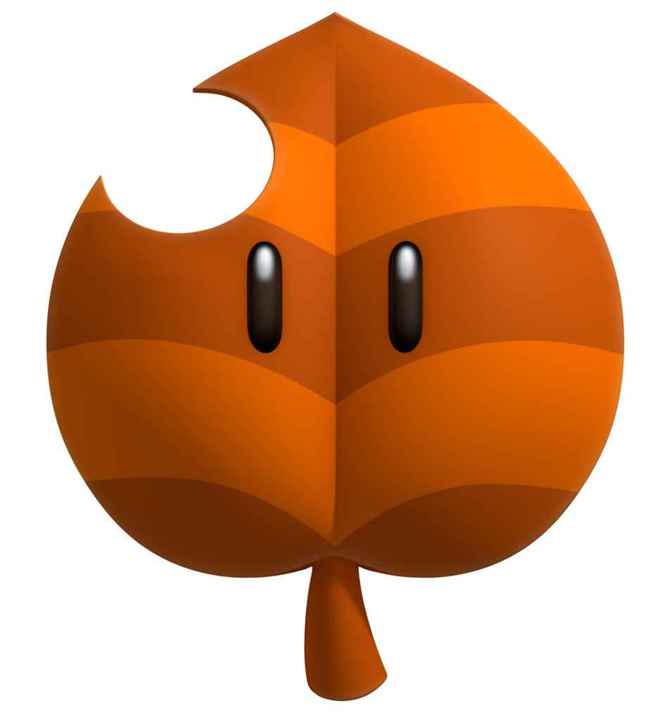 Super Leaf Art from New Super Mario Bros. 2