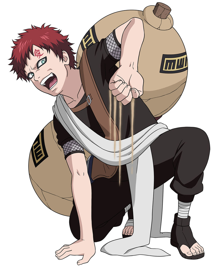 Gaara of the Desert Art from Naruto: Ultimate Ninja Storm
