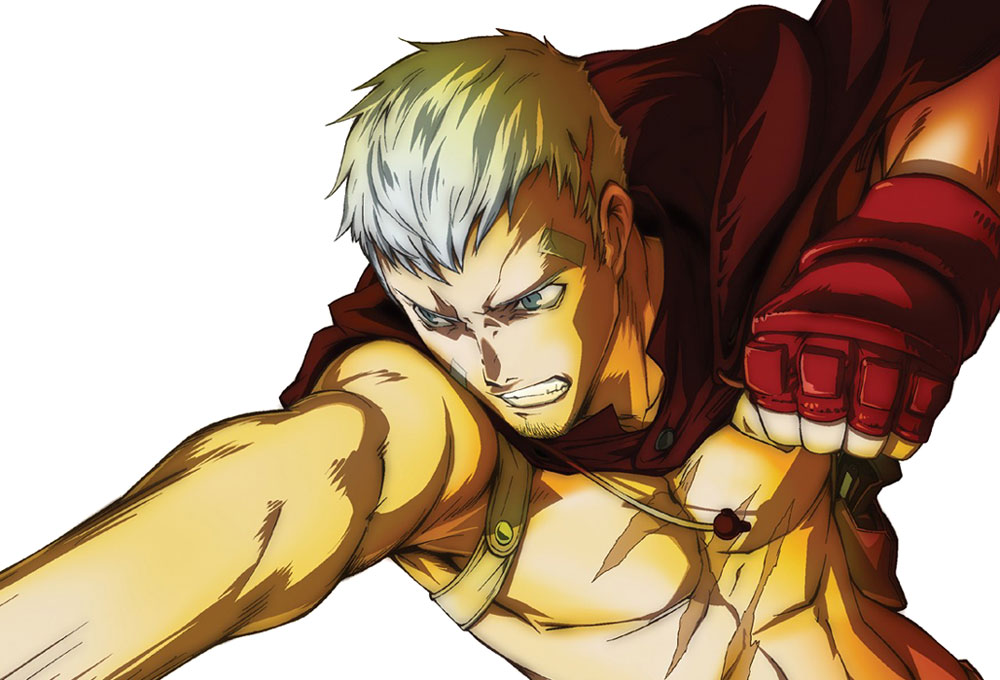Akihiko Portrait Art from Persona 4 Arena