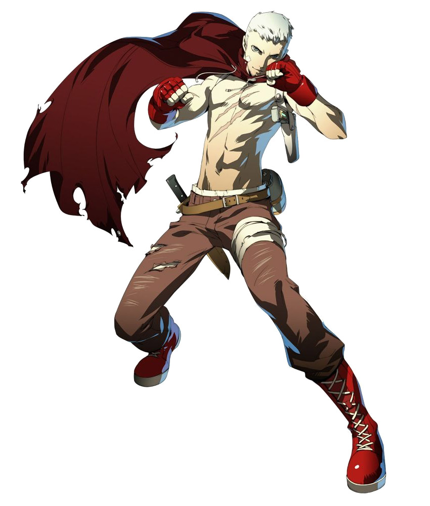 Akihiko Sanada Art from Persona 4 Arena