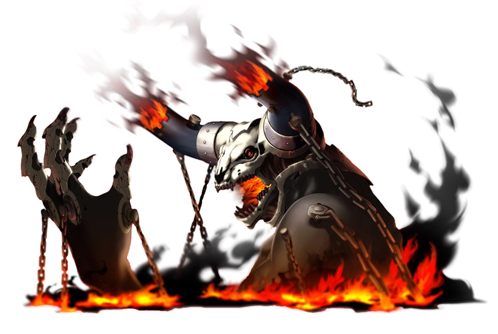 Asterius Persona Art from Persona 4 Arena