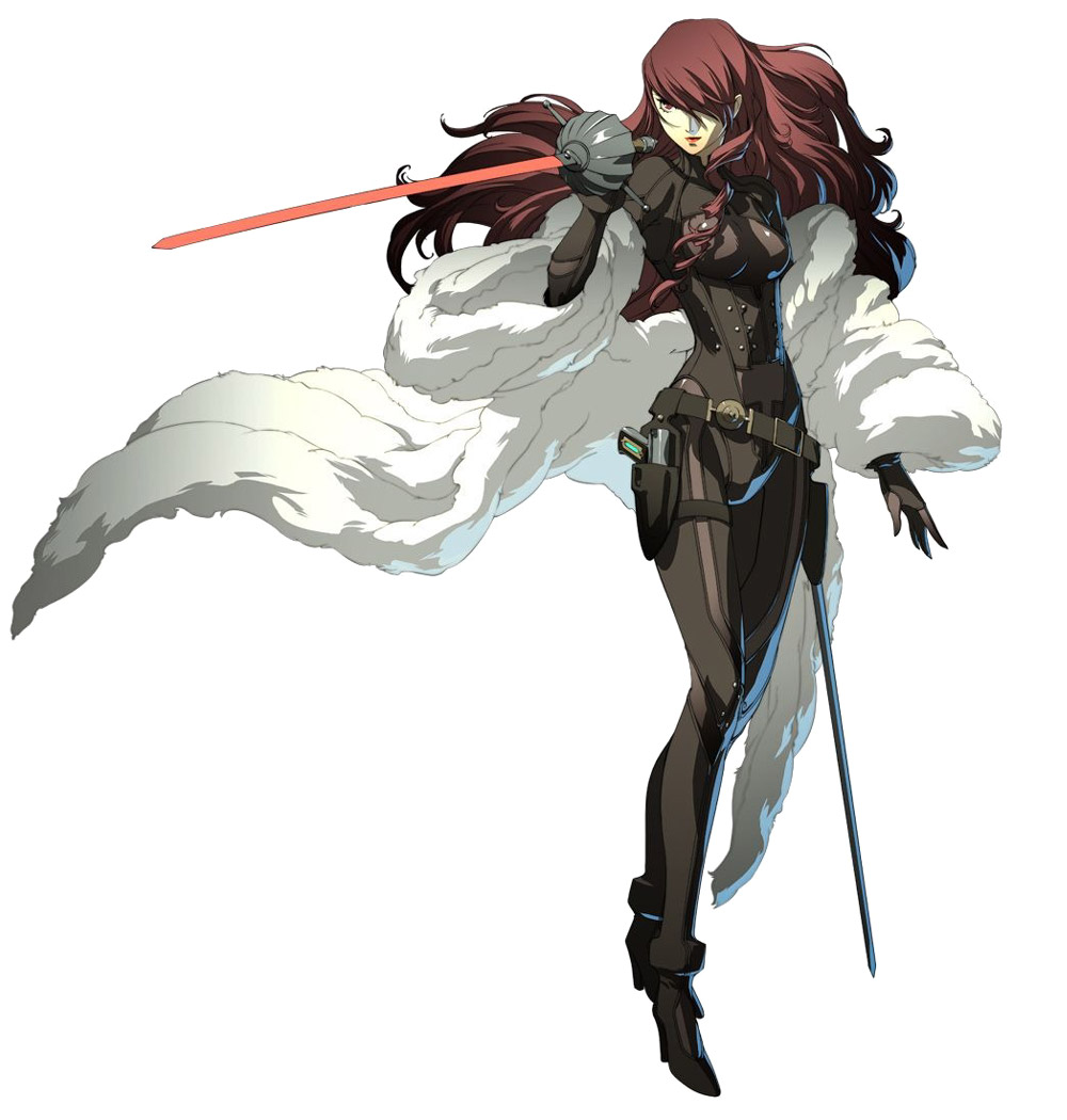 Mitsuru Kirijo Art from Persona 4 Arena