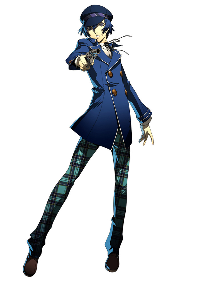 Naoto Shirogane Art from Persona 4 Arena